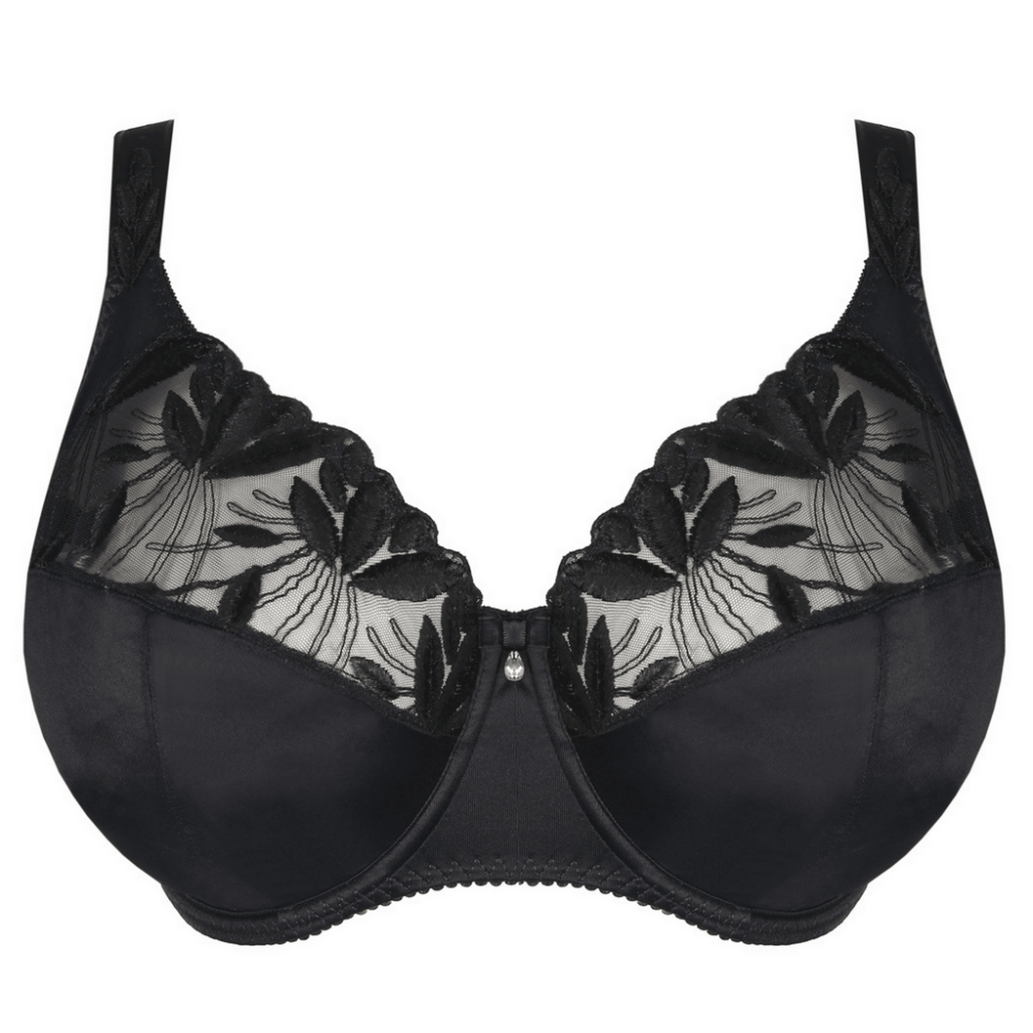 Prima Donna Orlando Black Full Cup Bra I, J, K Cup