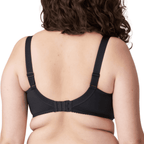 Prima Donna Orlando Black Full Cup Bra I, J, K Cup Back