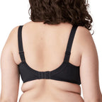 Prima Donna Orlando Black Full Cup Bra I, J, K Cup Back
