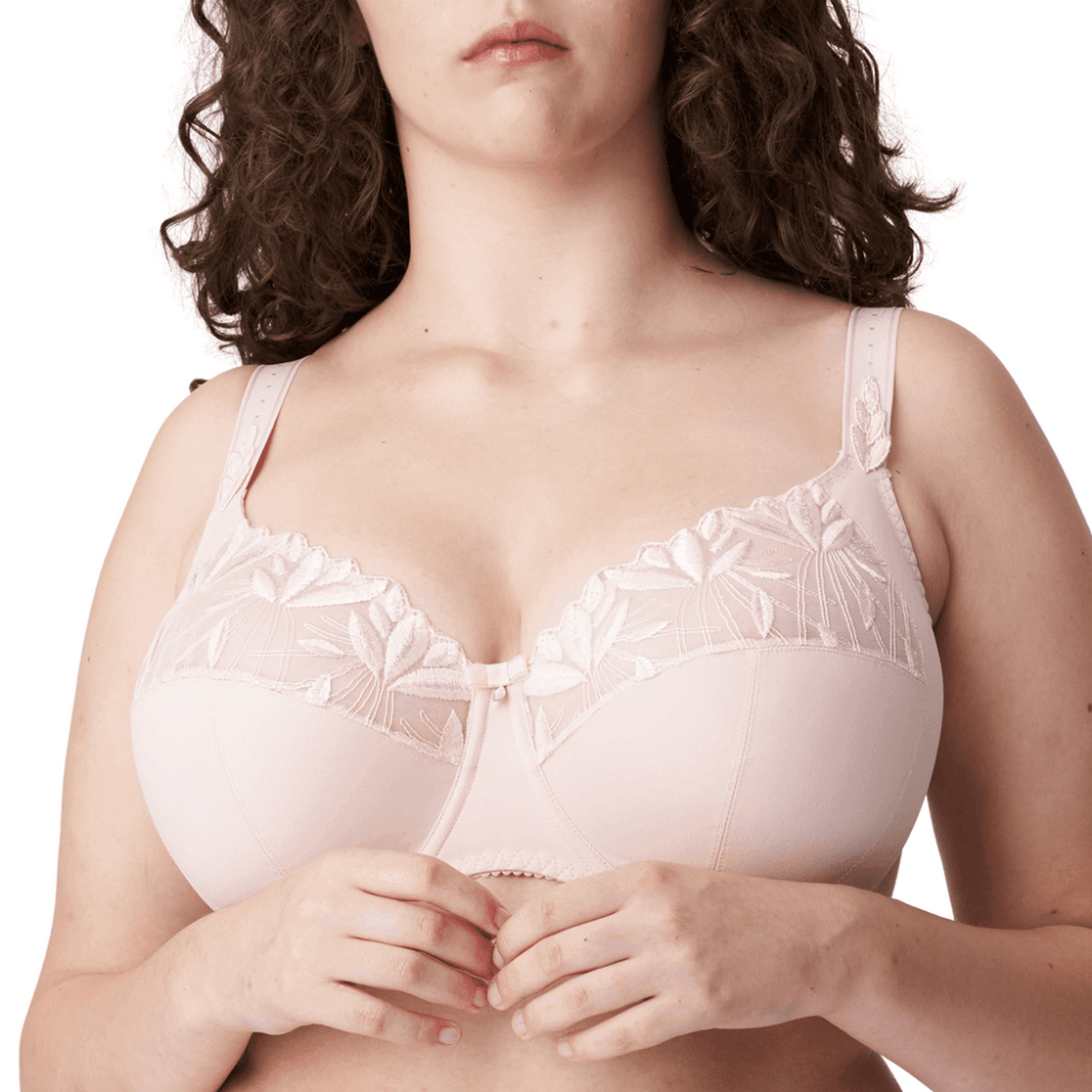 Prima Donna Orlando Pink Full Cup Bra I, J, K Cup Front