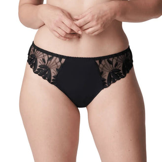 Prima Donna Orlando Black Thong Back Front