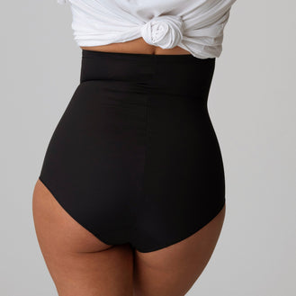 Prima Donna Perle Black Extra Strong Shaper Briefs Back