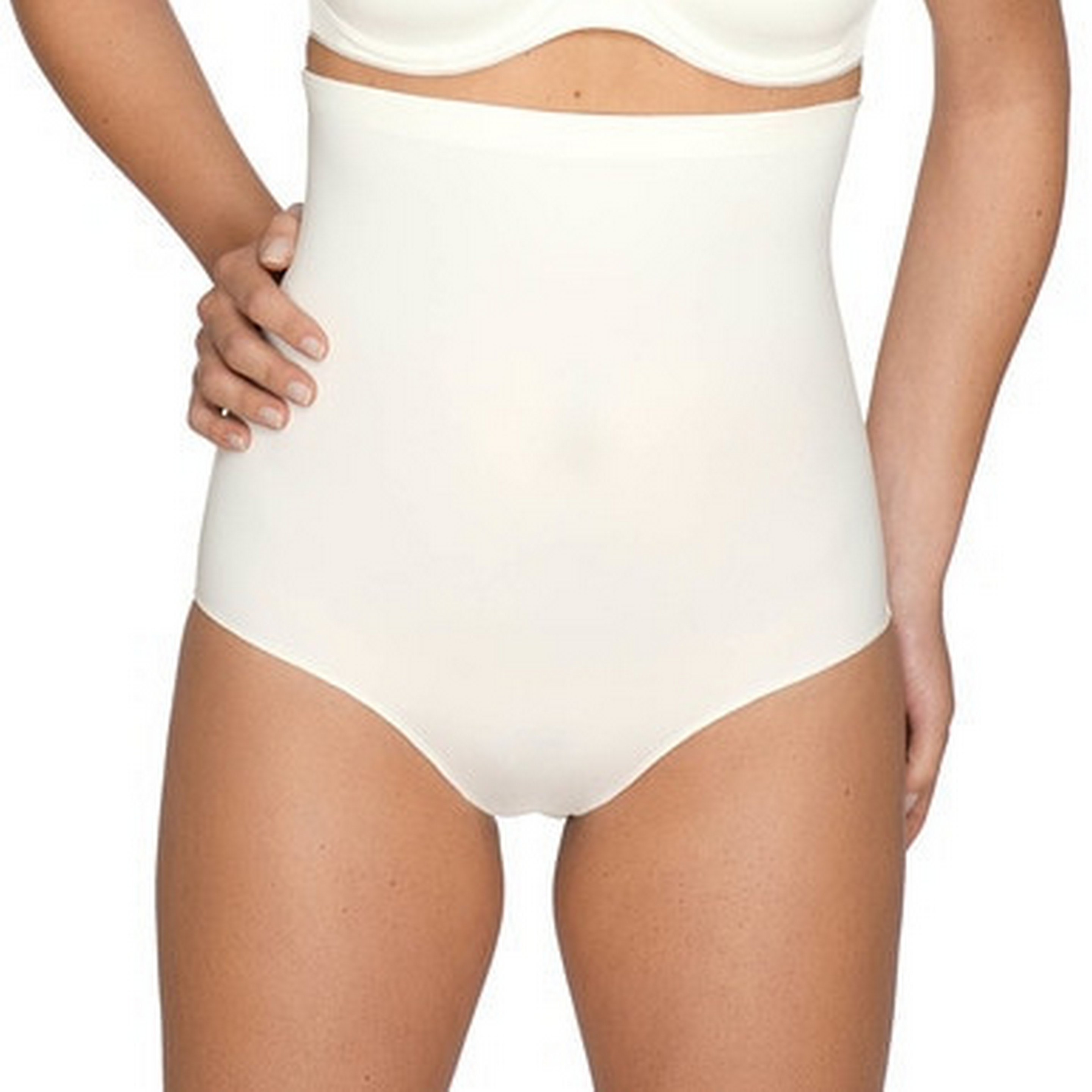 Prima Donna Perle Shaper Ivory Briefs Front