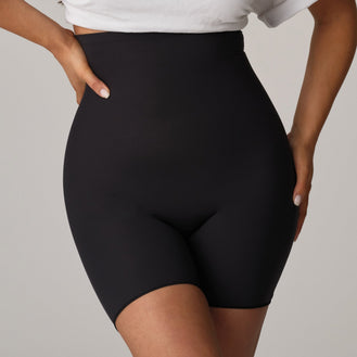 Prima Donna Perle Black Shaper Briefs With Legs Front