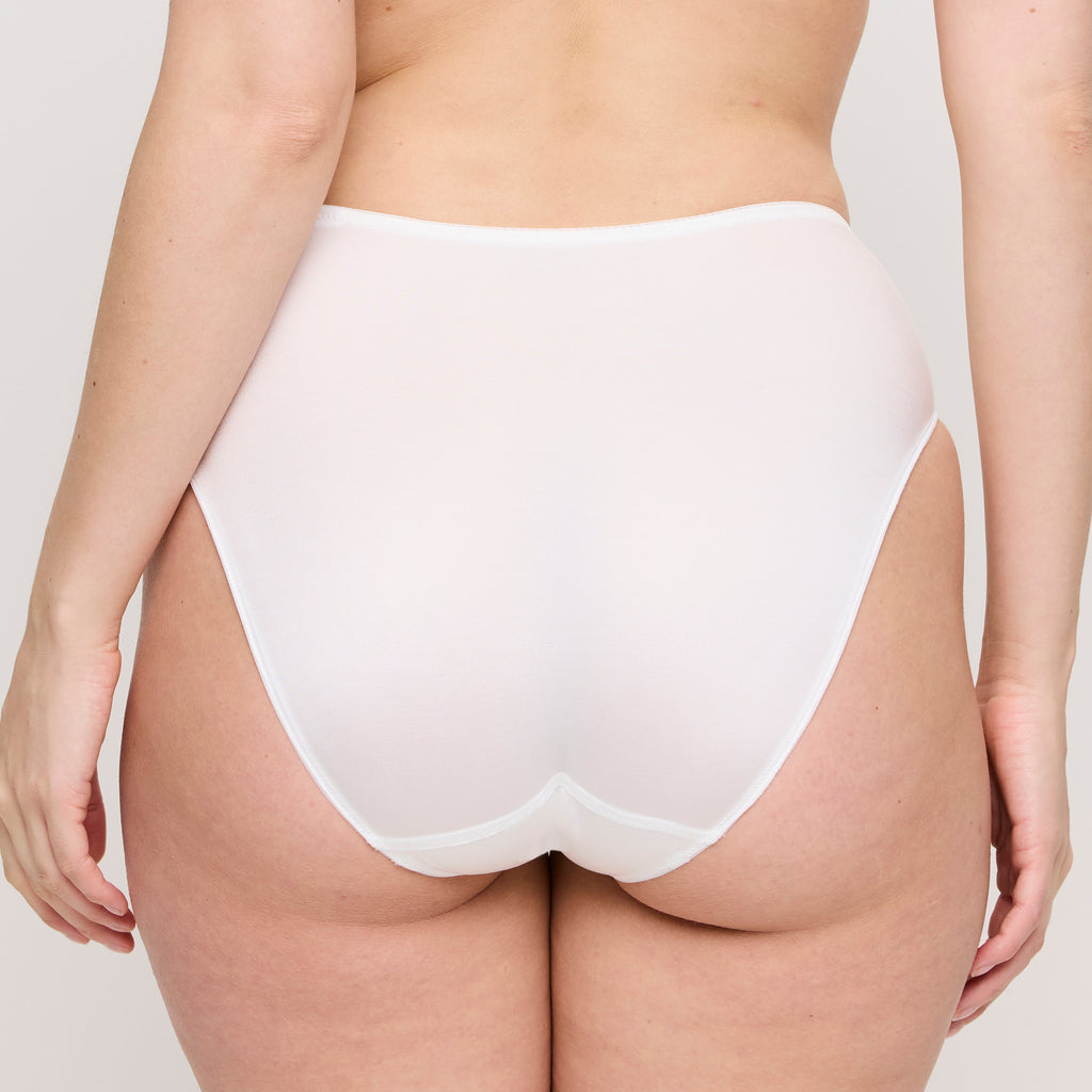Prima Donna Satin Ivory Full Briefs Back
