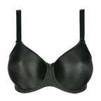 PrimaDonna Satin Black Full Cup Bra