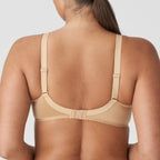 PrimaDonna Satin Cognac Full Cup Bra Back