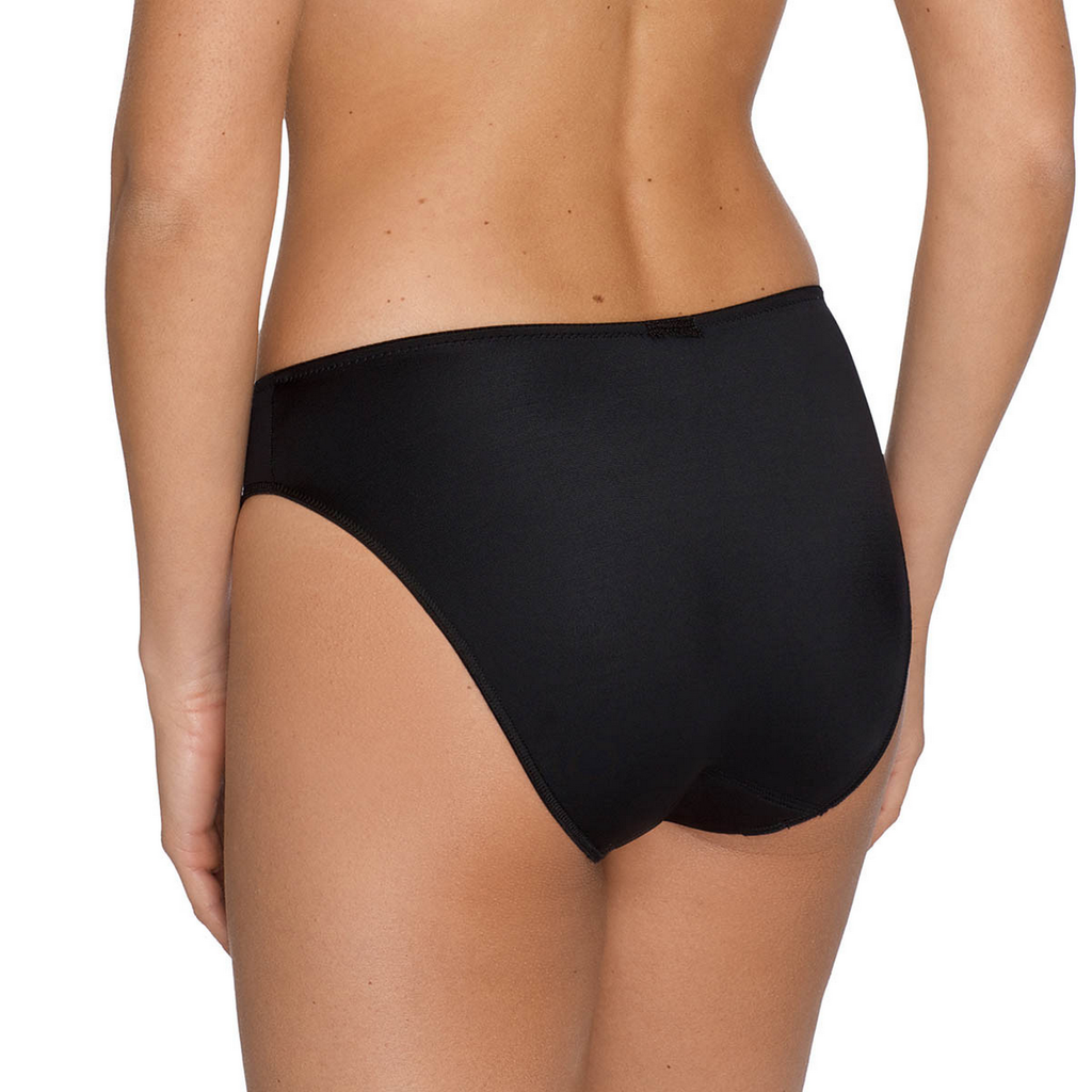 Prima Donna Satin Black Rio Briefs Back