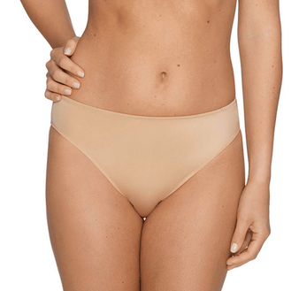 Prima Donna Satin Cognac Rio Briefs Front