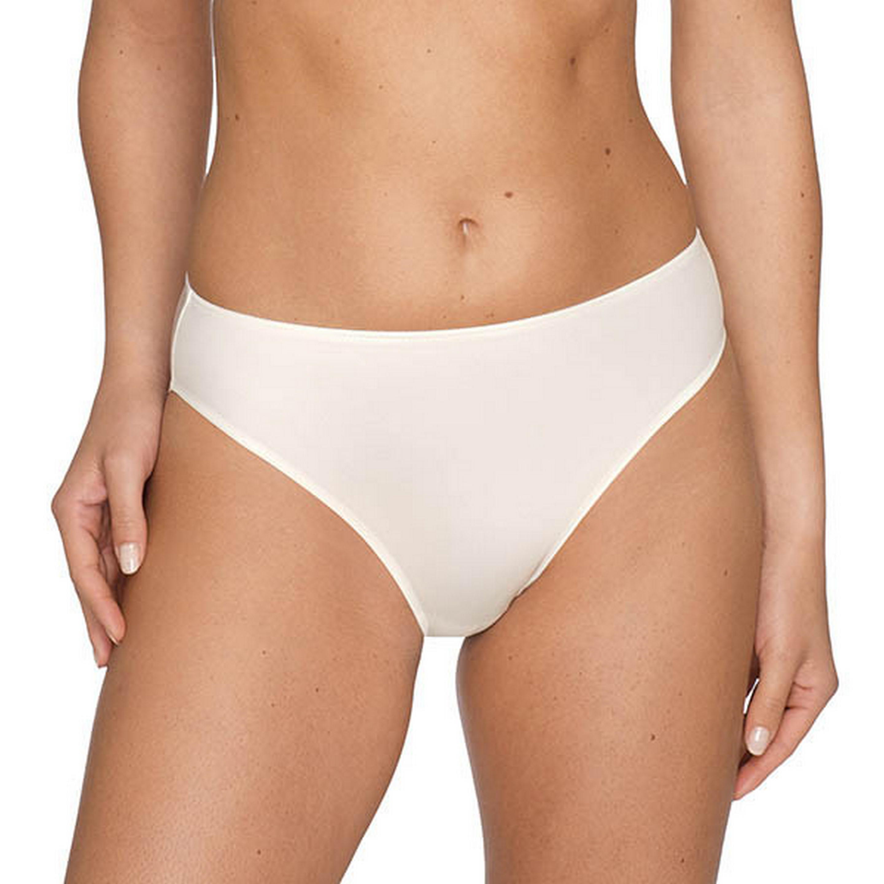 Prima Donna Satin Ivory Rio Briefs Front