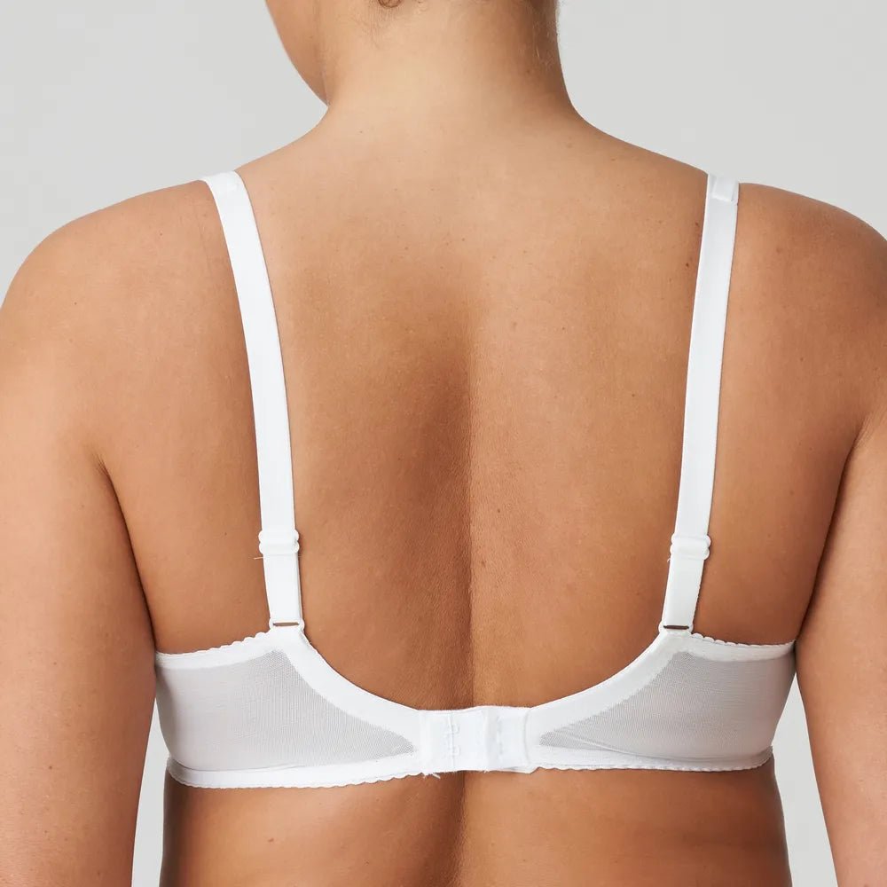 Prima Donna Sophora White Balcony Bra Back