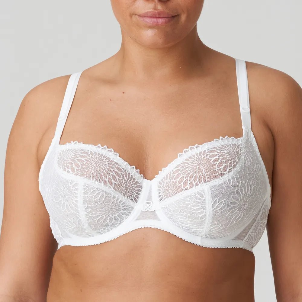 Prima Donna Sophora White Balcony Bra Front