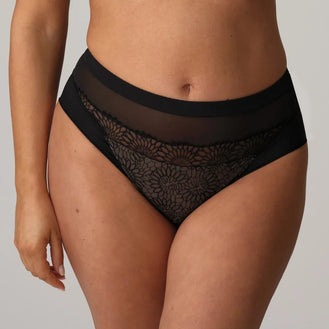 Prima Donna Sophora Black Full Briefs Front