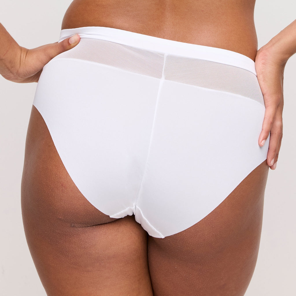 Prima Donna Sophora White Full Briefs Back