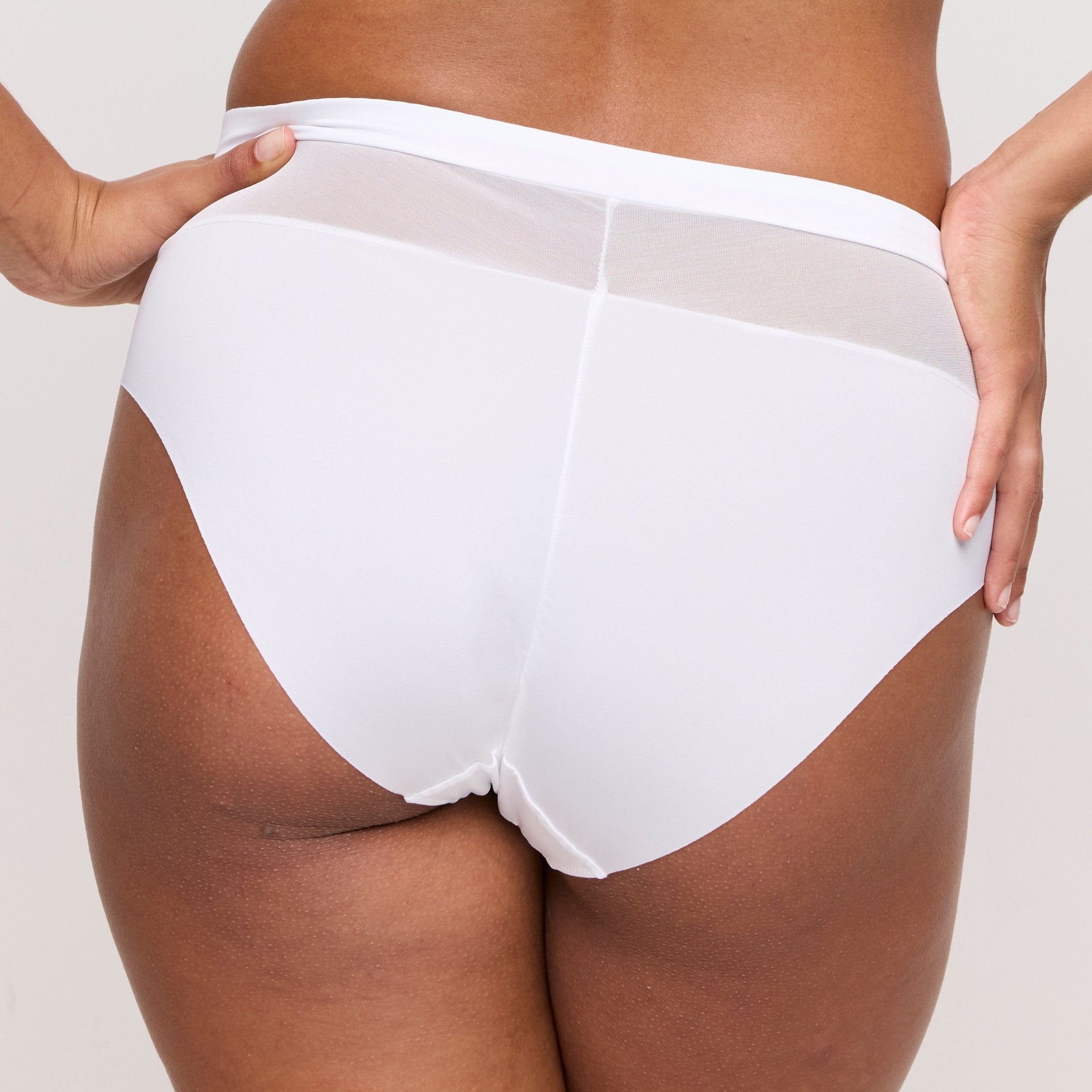 Prima Donna Sophora White Full Briefs Back