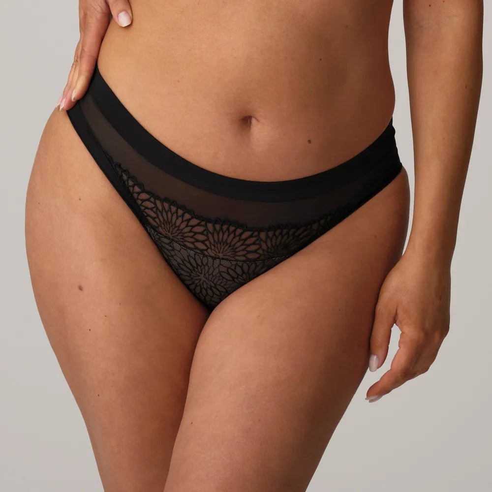 Prima Donna Sophora Black Rio Briefs Front