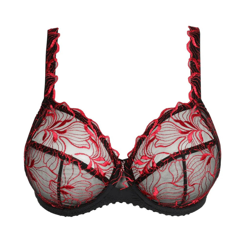 Prima Donna Springdale Black Rose Full Cup Bra