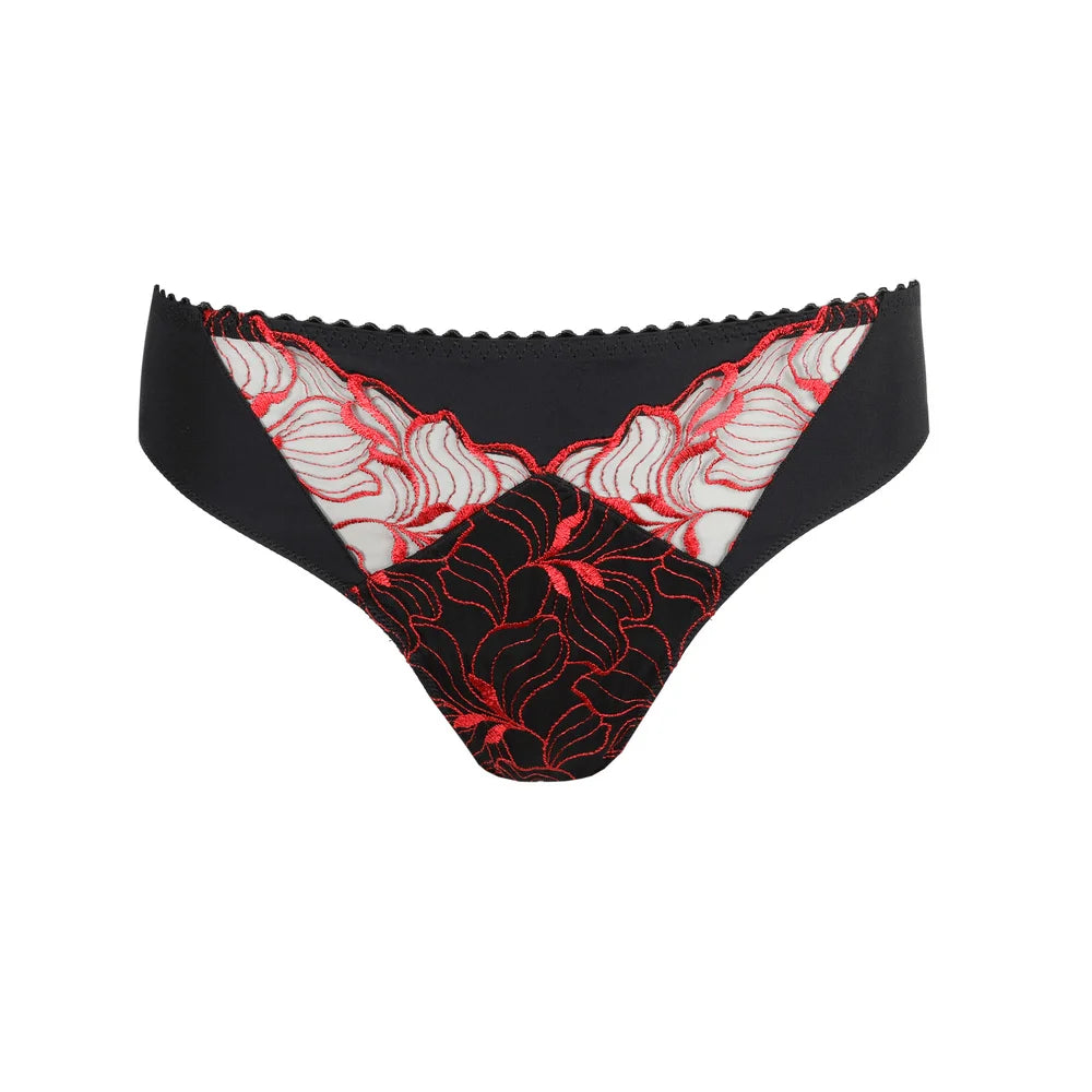 Prima Donna Springdale Black Rose Rio Briefs