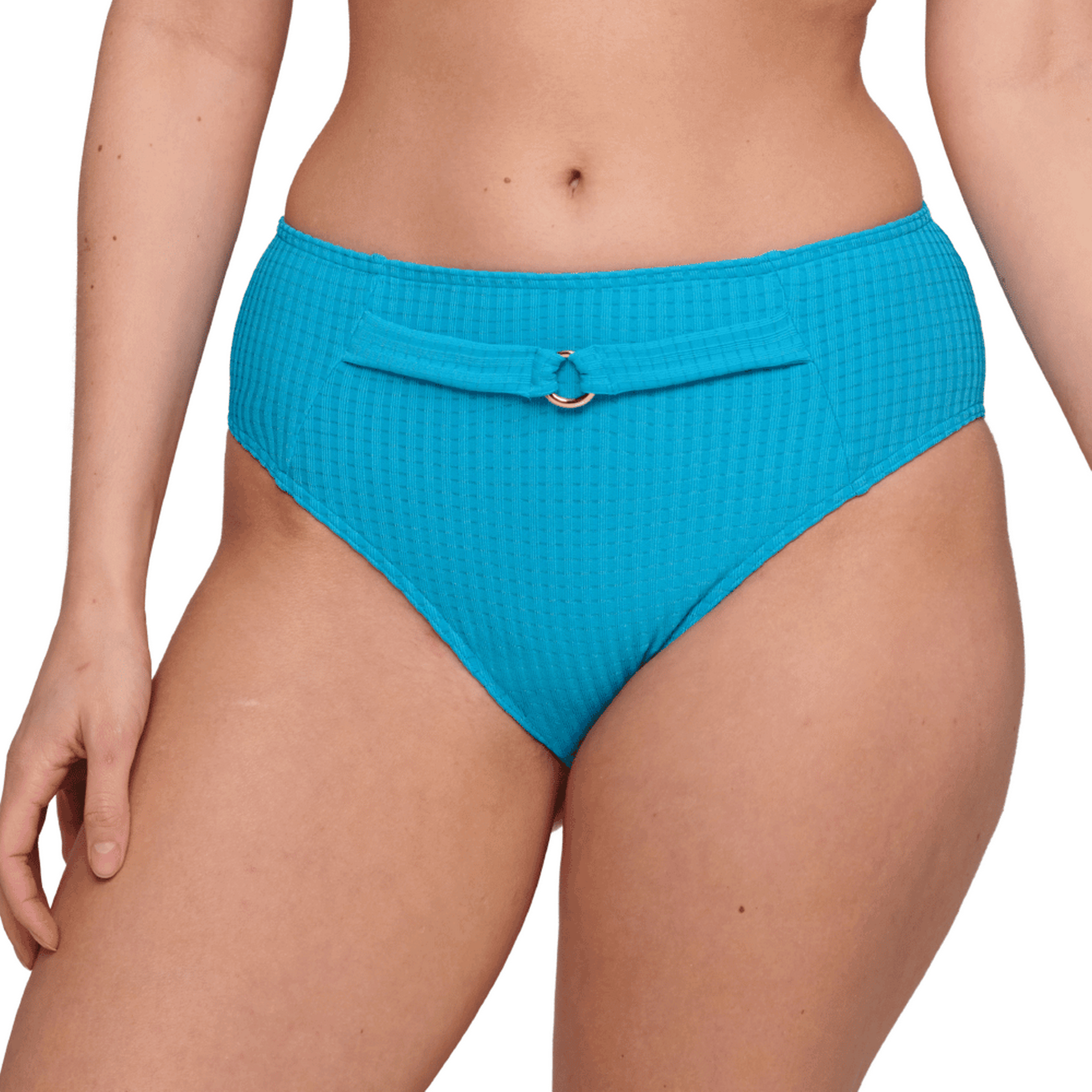 Prima Donna Swim Kochi Turquoise Bikini Full Briefs Front