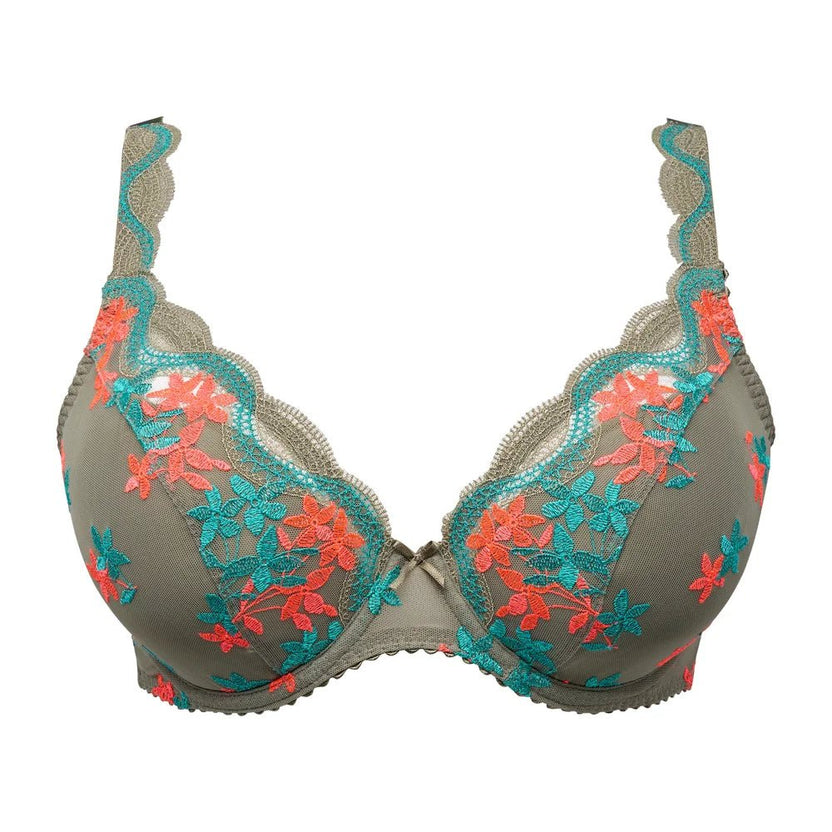 PrimaDonna Cala Luna Botanique Half Padded Plunge Bra