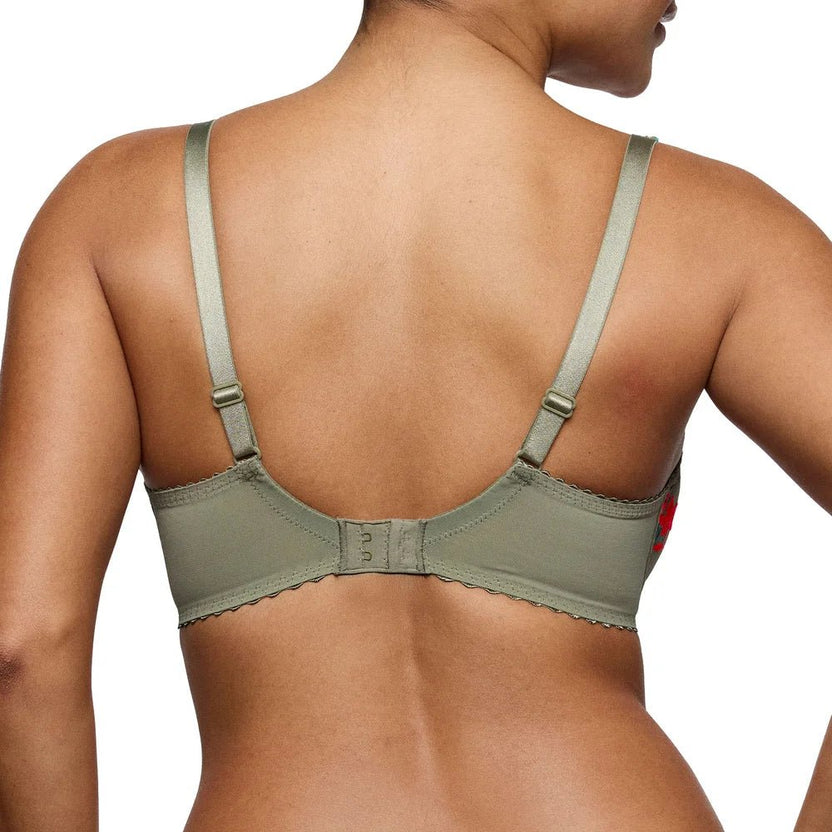 PrimaDonna Cala Luna Botanique Half Padded Plunge Bra Back