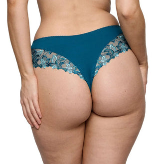 Primadonna Deauville Peacock Luxury Thong Back