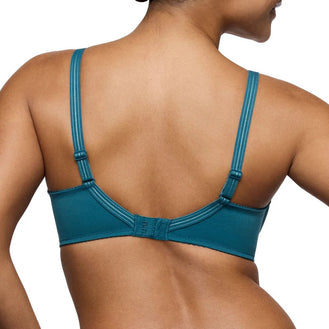 Primadonna Deauville Peacock Non-Padded Full Cup Seamless Back