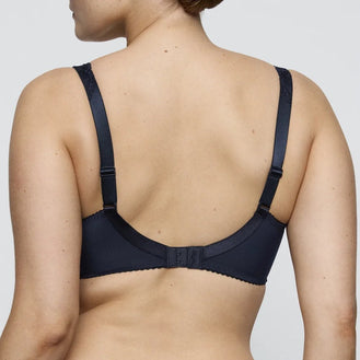 PrimaDonna Madison Velvet Blue Full Cup Bra Back