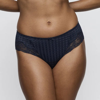 PrimaDonna Madison Velvet Blue Hotpants Front