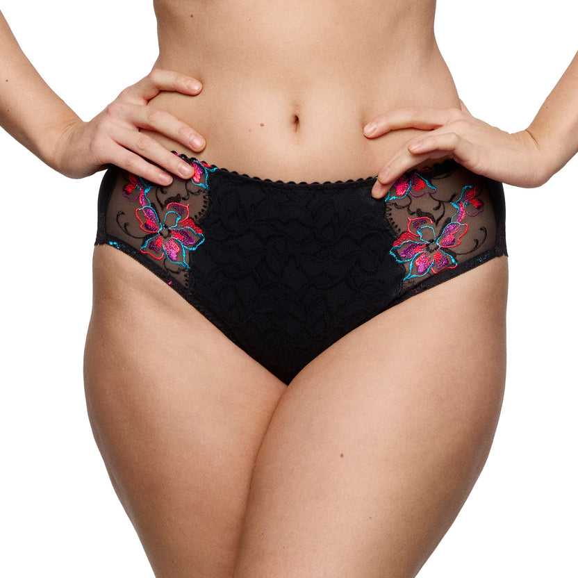 Primadonna Miyara Floral Eclipse Full Briefs Front