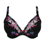 Primadonna Miyara Floral Eclipse Half Padded Plunge Bra