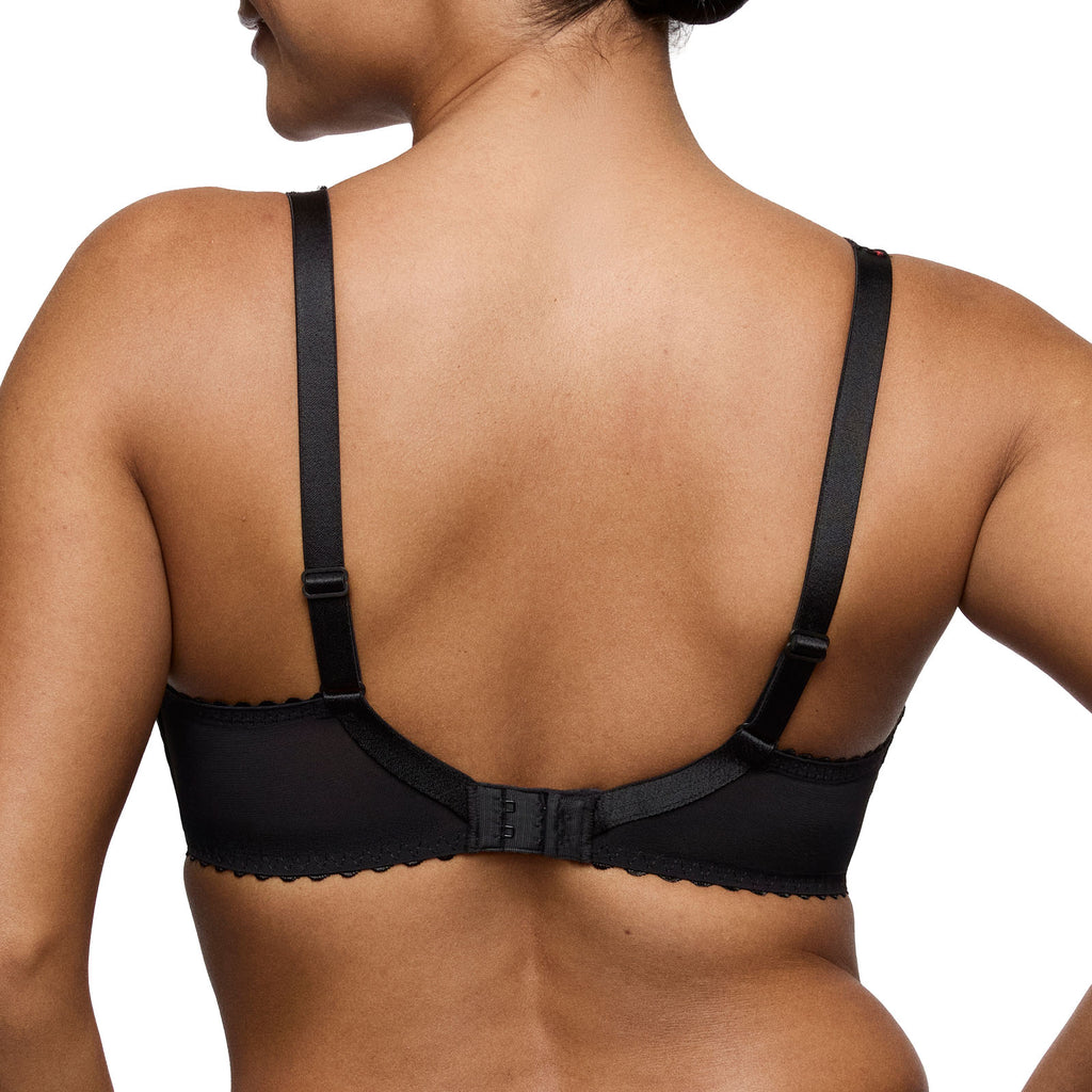 Primadonna Miyara Floral Eclipse Half Padded Plunge Bra Back