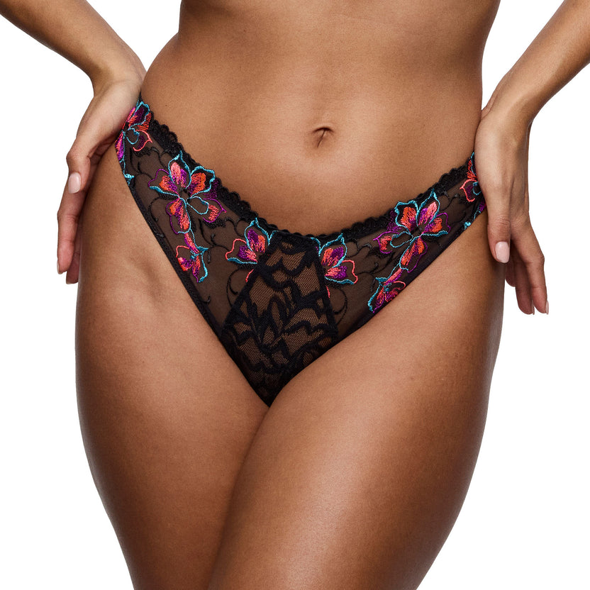 Primadonna Miyara Floral Eclipse Thong Front