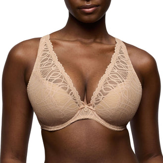 Primadonna Salerno Candy Ginger Half Padded Plunge Bra Front