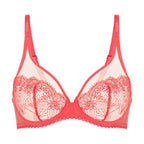 Simone Perele Allure Red Plunge Bra