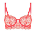 Simone Perele Allure Red Balcony Bra