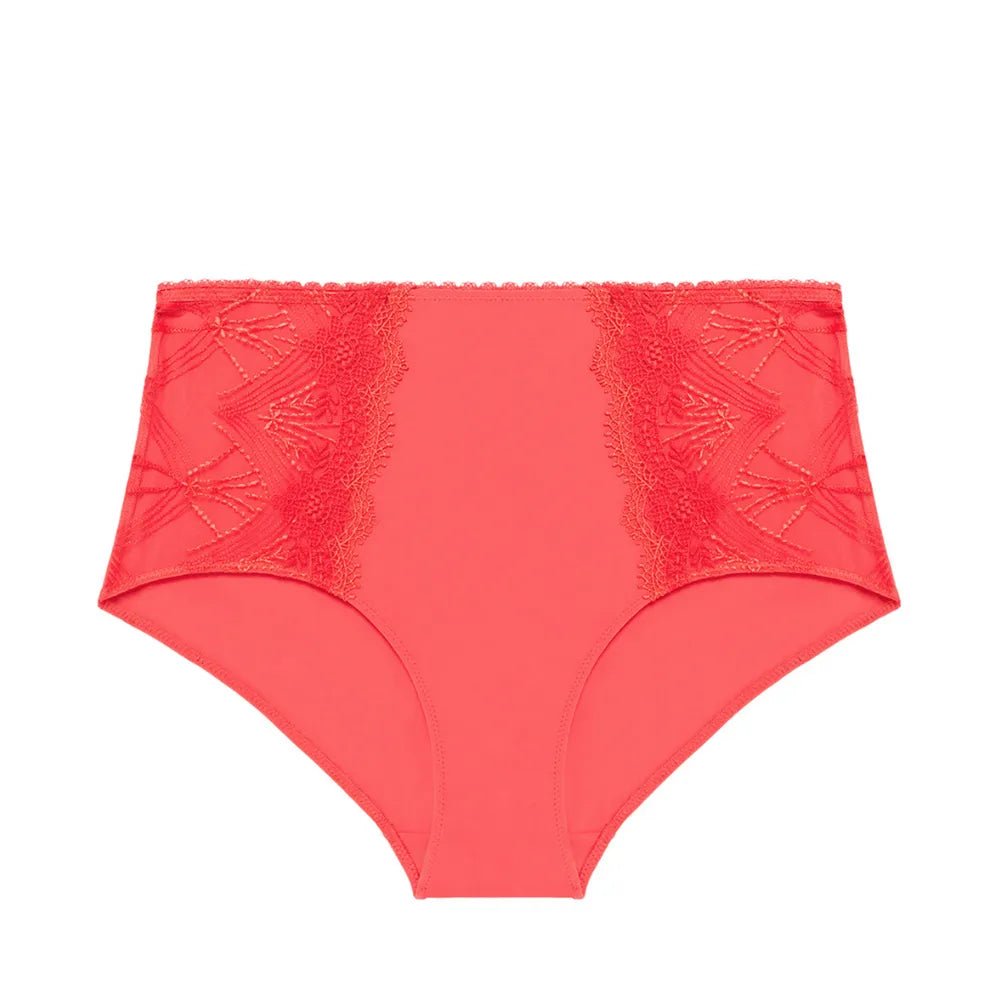 Simone Perele Allure Red High-Waist Brief