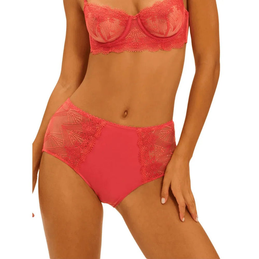 Simone Perele Allure Red High-Waist Brief