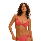 Simone Perele Allure  Red Push-Up Bra Front