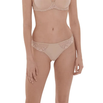 Simone Perele Andora Peau Rose Thong Front