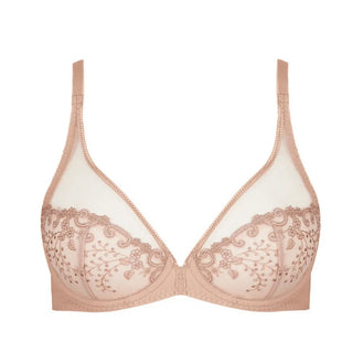 Simone Perele Delice Beige Plunge Bra