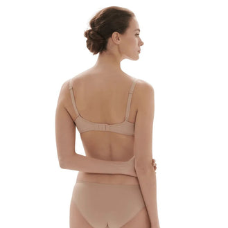 Simone Perele Delice Beige Plunge Bra Back