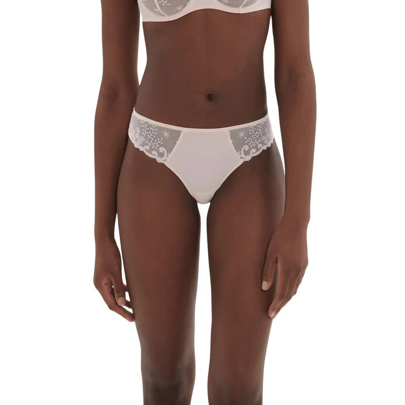 Simone Perele Delice Blush Thong Front