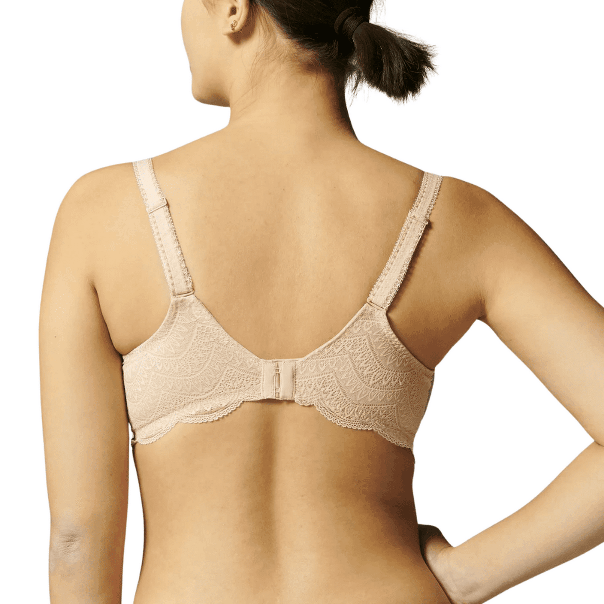 Simone Perele Karma Peau Rose Full Cup Support Bra Back