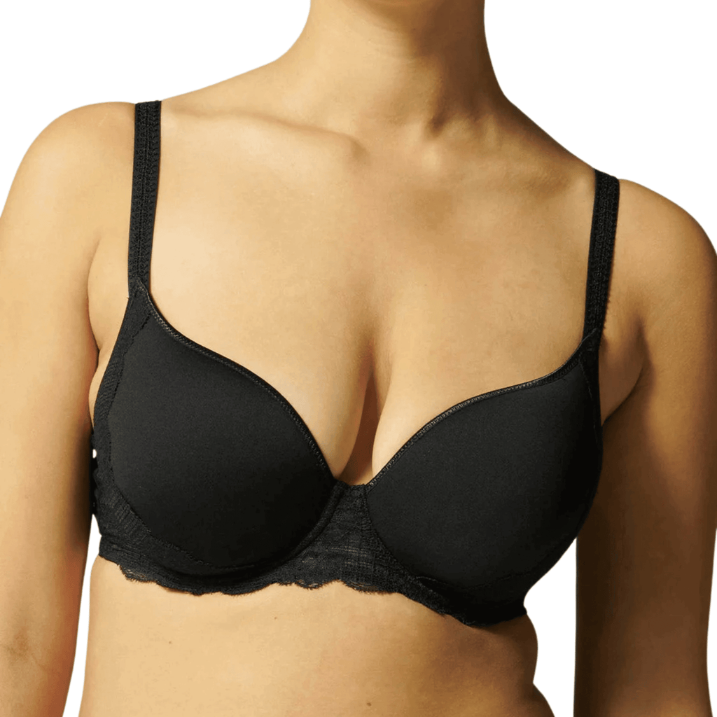 Simone Perele Reve Black T-Shirt Bra  Front