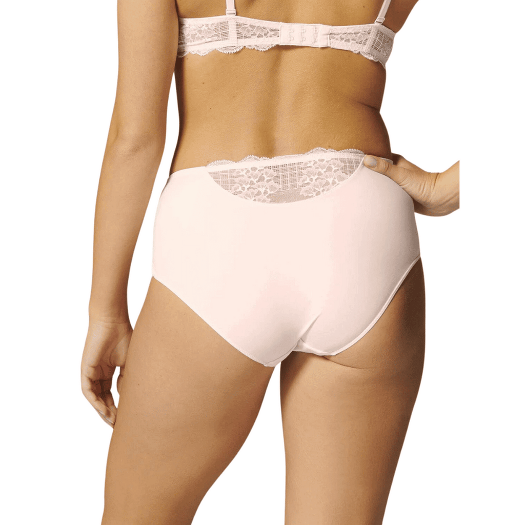 Simone Perele Reve Blush Hi Waist Briefs Back