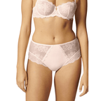 Simone Perele Reve Blush Hi Waist Briefs Front
