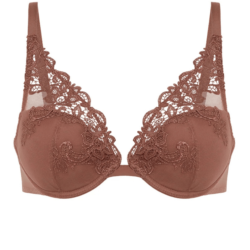 Simone Perele Saga Brown Push-up Bra