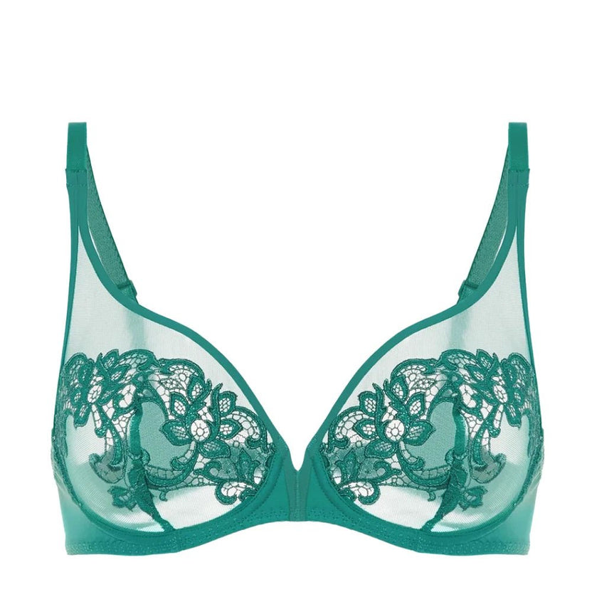 Simone Perele Saga Green Plunge Bra