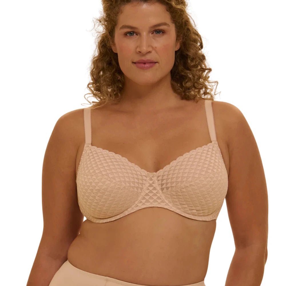Simone Perele Subtile Peau Rose Full Cup Bra Front